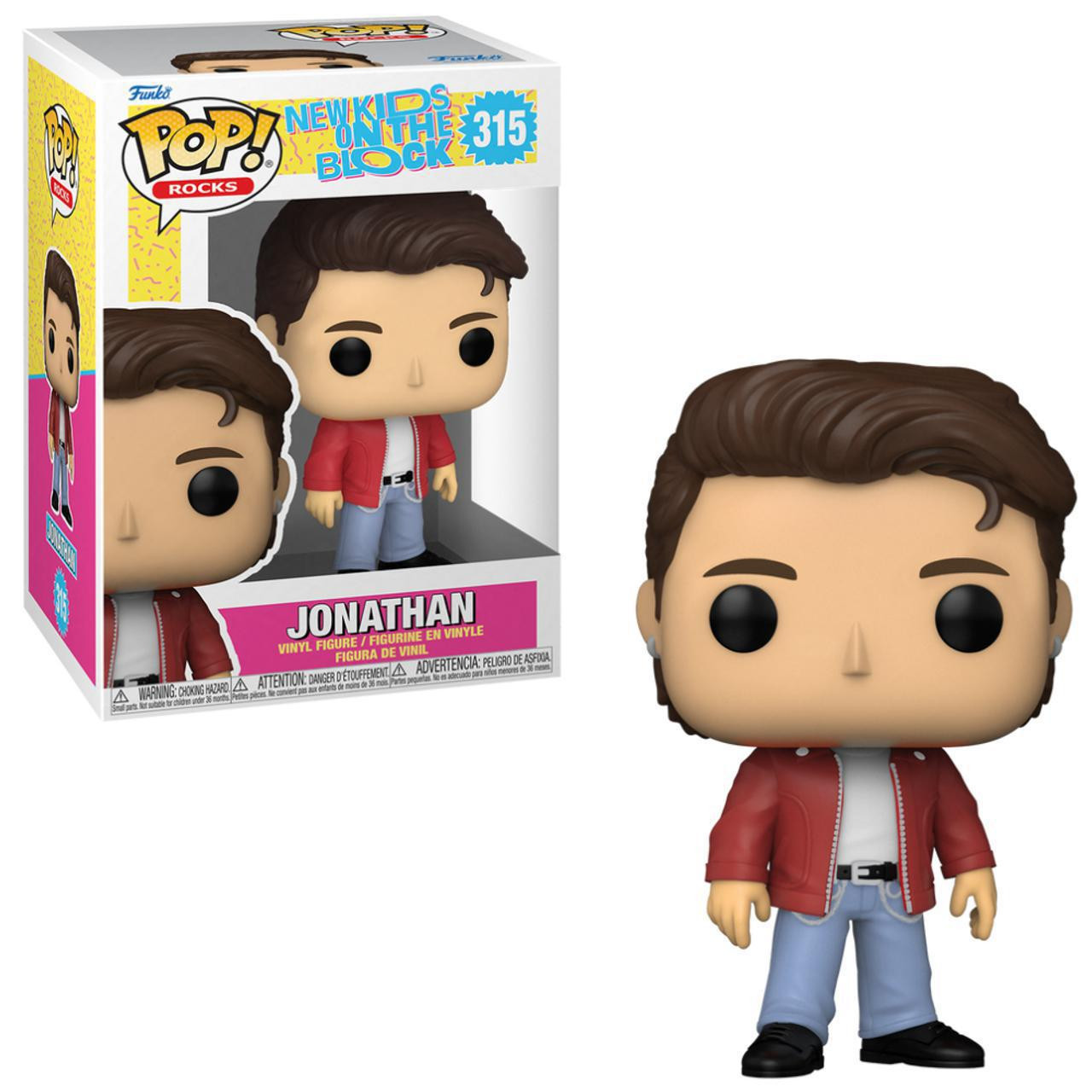 Jonathan 315 New Kids On The Block Funko Pop! Rocks Vinyl Figure