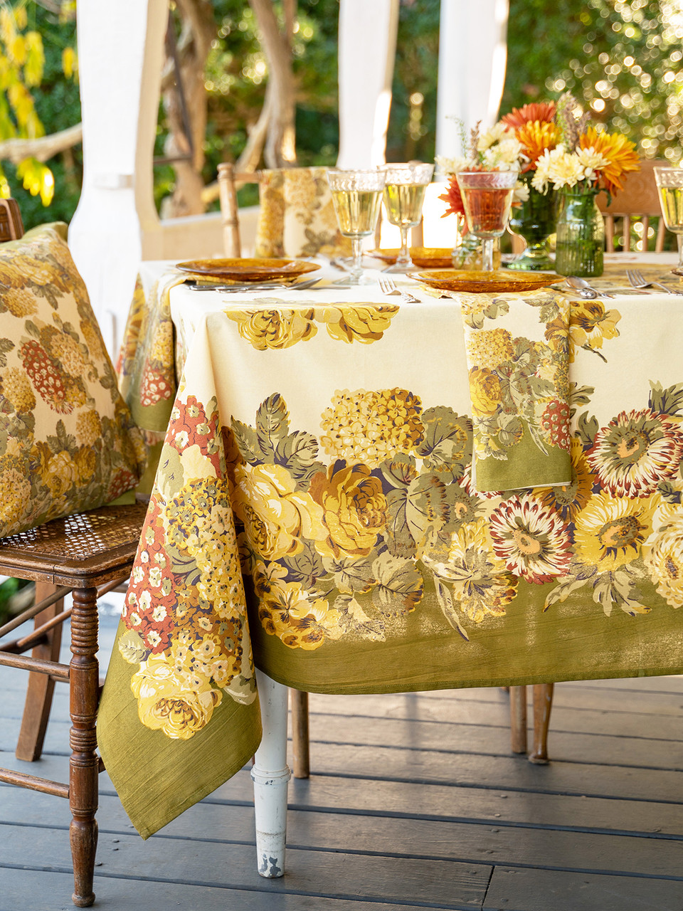 Autumn Gathering Tablecloth - Harvest | Shop Beautiful Designs by
