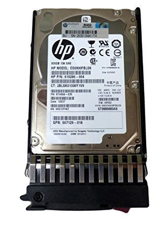 HPE EG0900FBLSK 900GB 10kRPM 2.5in SAS-6G Enterprise G4-G7 HDD