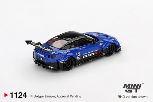 1/64 Mini GT LB Works Liberty Walk Nissan GT-R GTR R35 Diecast Car