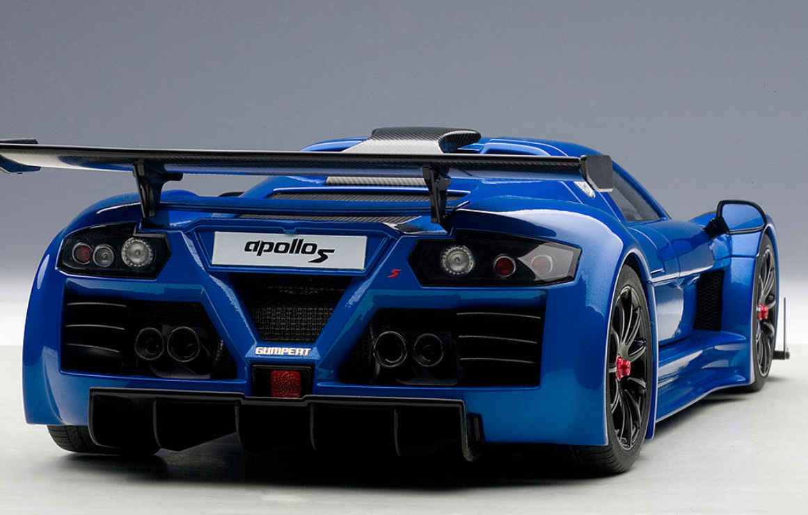 1/18 AUTOart GUMPERT APOLLO S (BLUE) Car Model - LIVECARMODEL.com