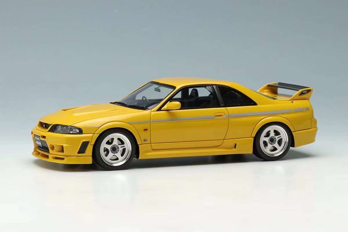1/43 Make Up 1996 Nissan Skyline GT-R GTR R33 Nismo 400R (Yellow
