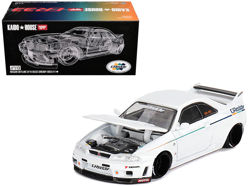 ミニカーアゴーゴー 2024 KAIDO HOUSE LTD R33 未開封