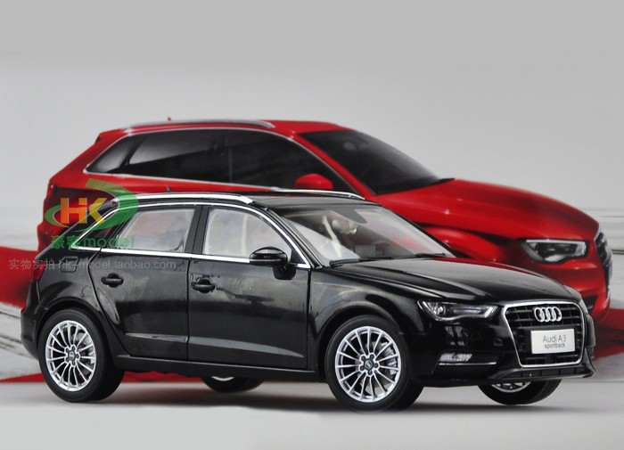 1/18 Dealer Edition Audi A3 Sportback (Black) Diecast Car Model