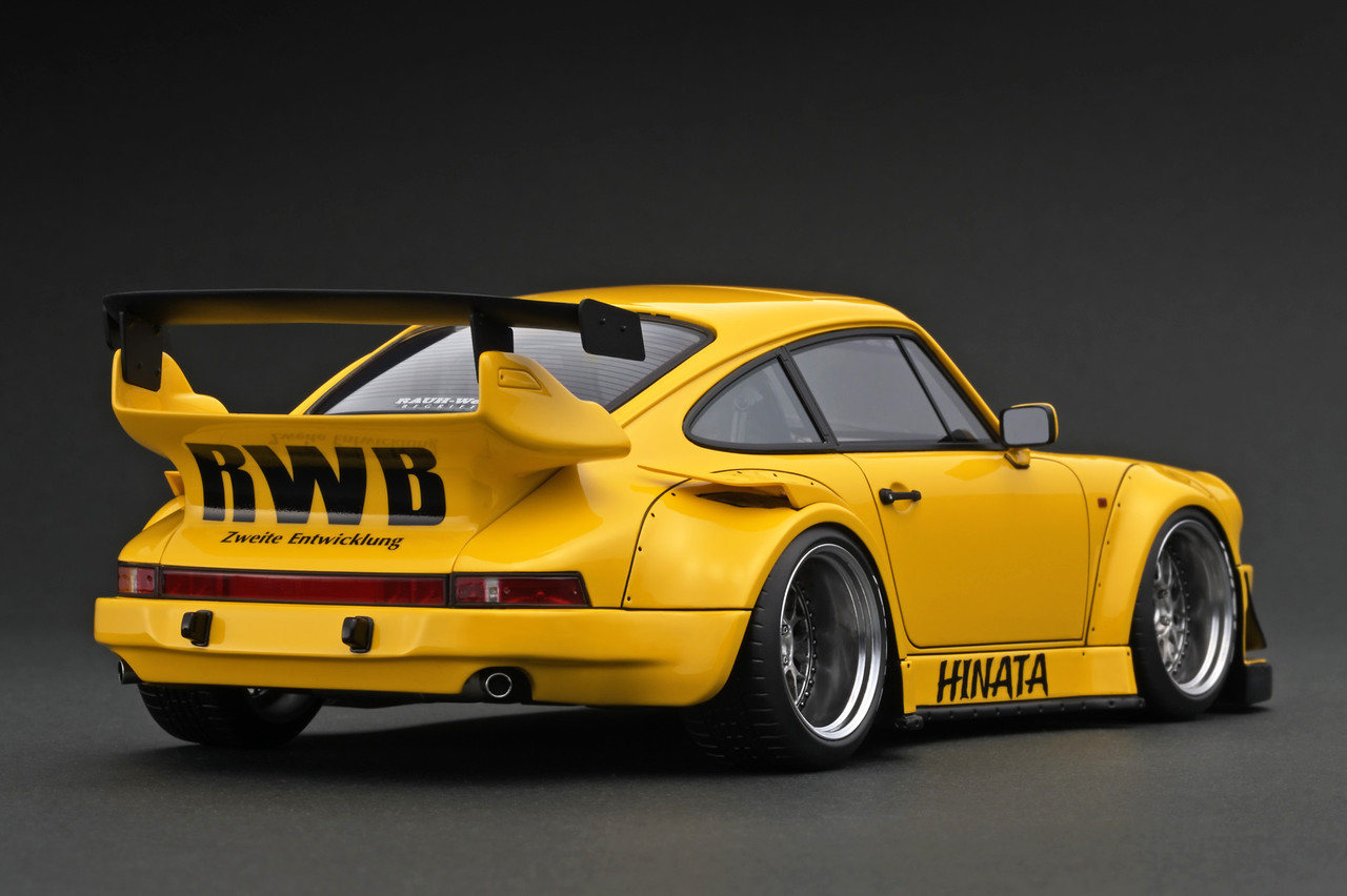 1/18 Ignition Model Porsche 911 RWB 930 (Yellow) Car Model