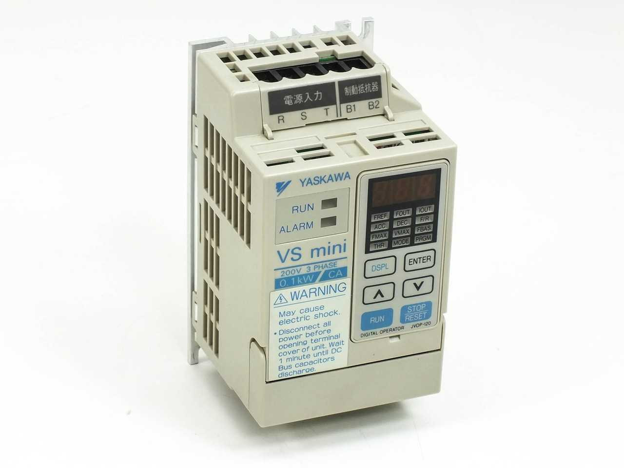 Yaskawa CIMR-XCAA20P1 Inverter Drive VS mini 200V 3 PH 0.1kW