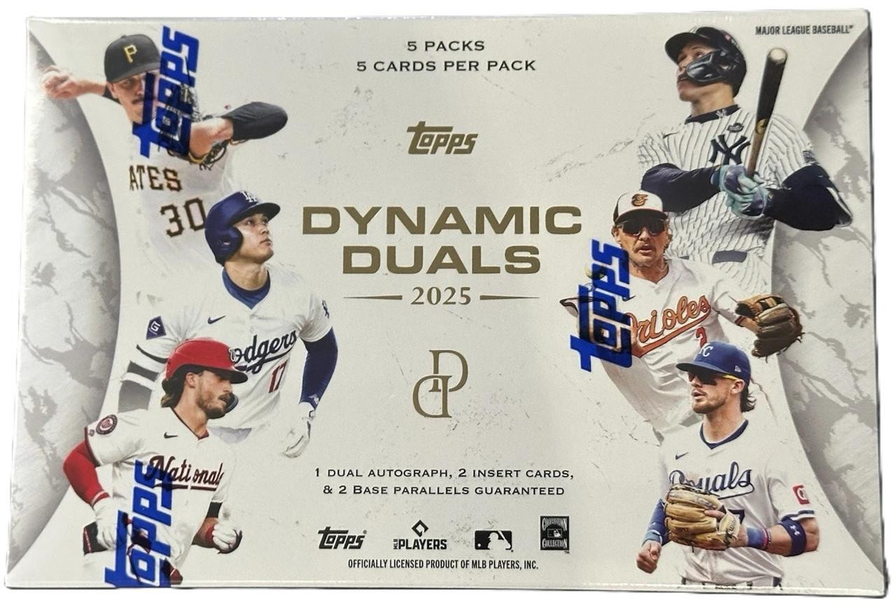 2025 Topps Dynamic Duals Baseball Hobby Box