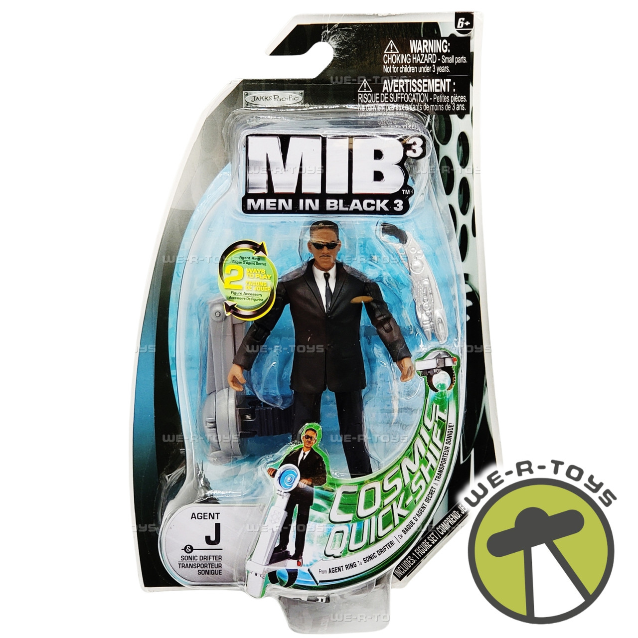 Men In Black MIB 3 Agent J Action Figure With Sonic Drifter Agent