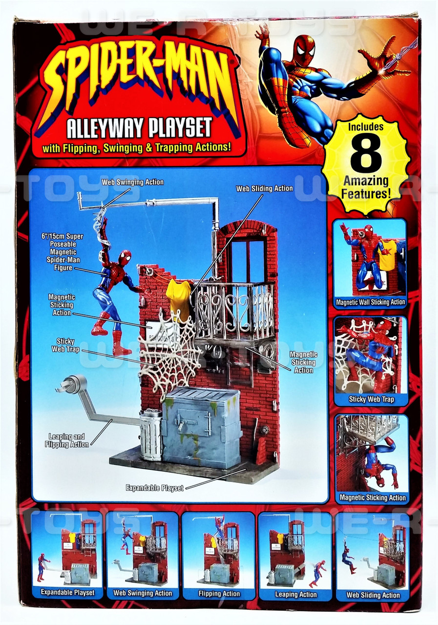 激レア SPIDER-MAN ALLEYWAY PLAYSET スパイダーマン 激レア SPIDER