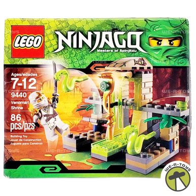 LEGO Ninjago Venomari Shrine 86 Piece Building Set 9440 - We-R-Toys