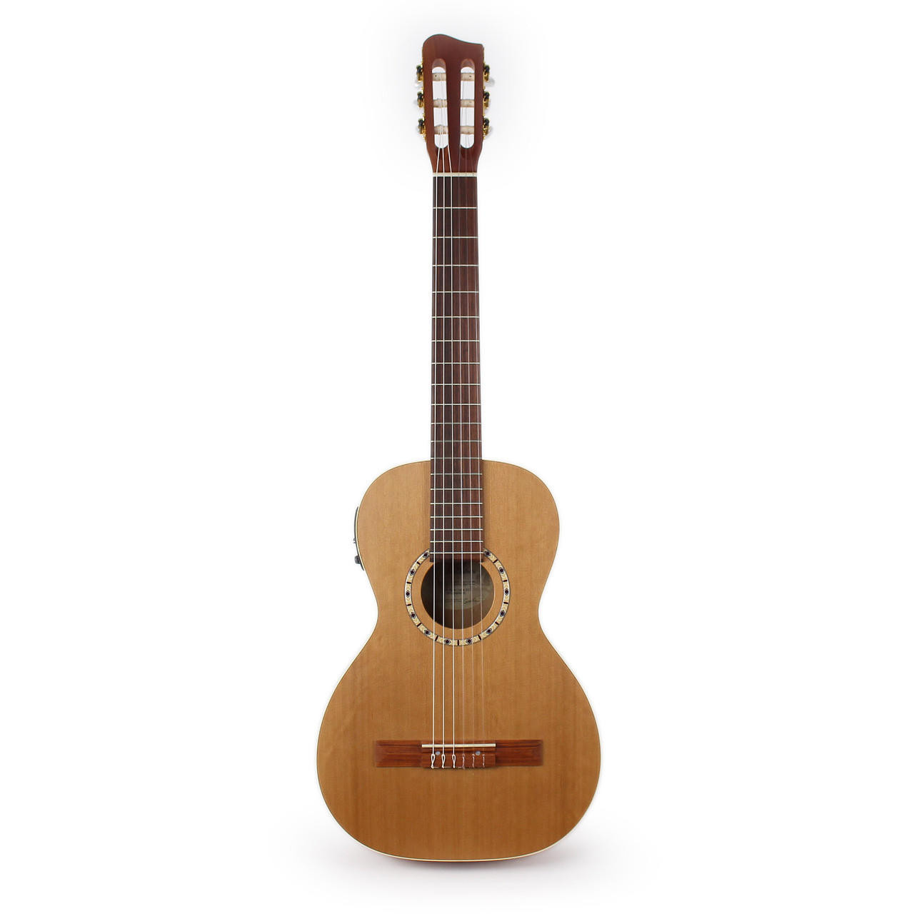 Art & Lutherie Ami Nylon Cedar Acoustic Electric Parlor Guitar in