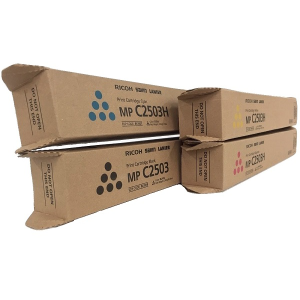 Ricoh MP-C2503 Set | 4-Pack Original Toner Combo | 4 Colors