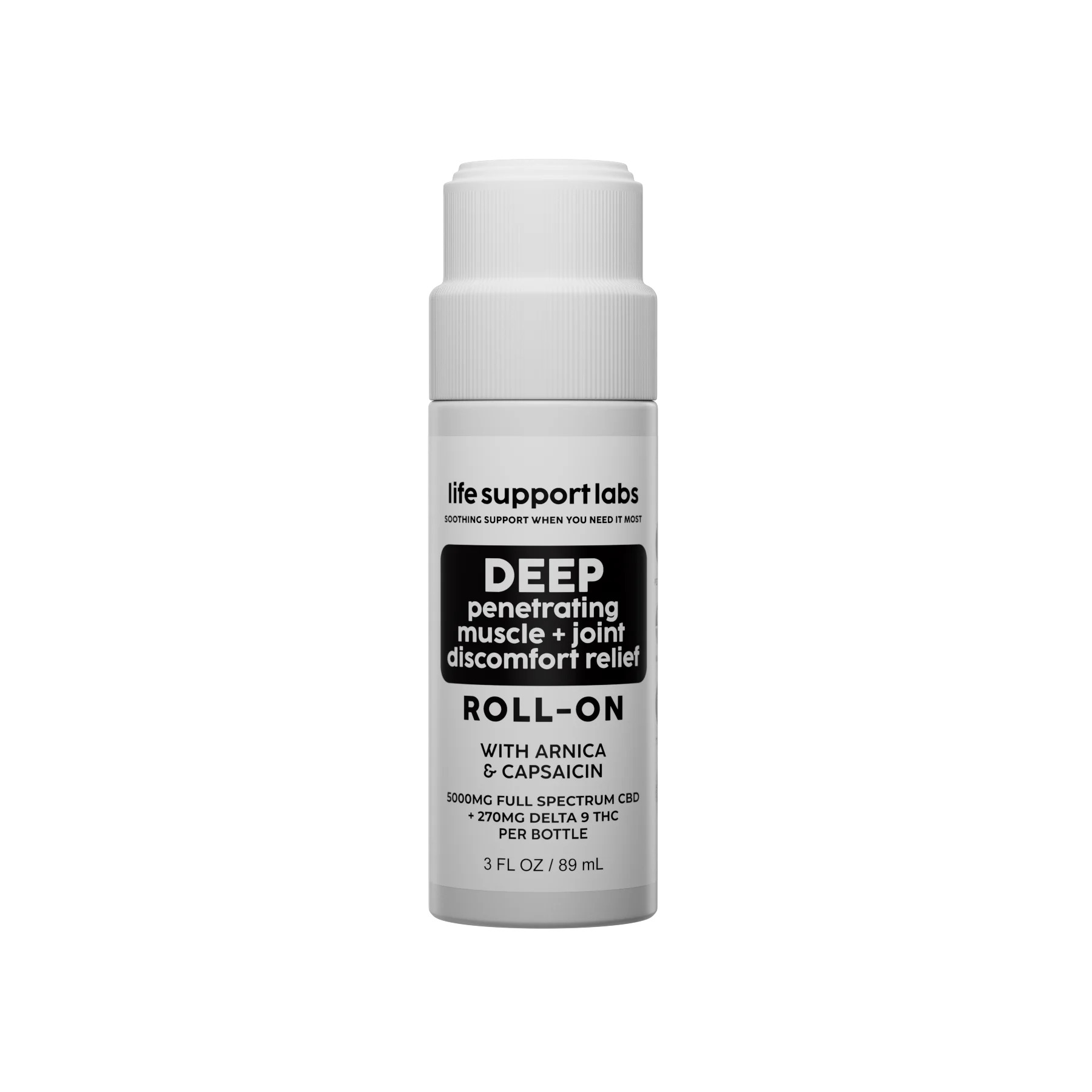 Life Support Labs Full Spectrum CBD + Delta 9 THC Deep Penetrating