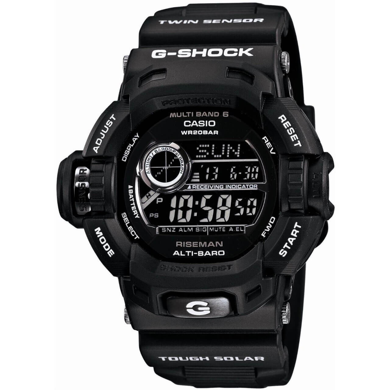 Casio G-Shock Riseman GW-9200BWJ-1JF Garish Black - Shopping In