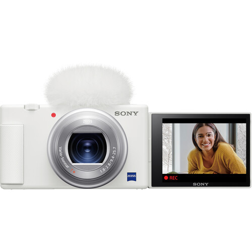 Sony ZV-1 Digital Camera (White) | Bedfords.com