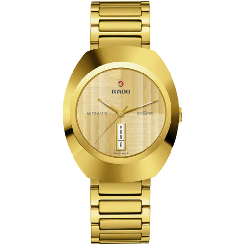 Rado DiaStar Original Men's Automatic Two Tone Gold Watch R12160253