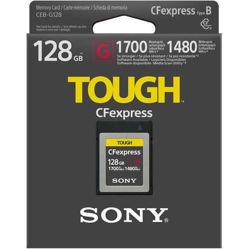Sony CFexpress Type B Tough Memory Card - 128GB