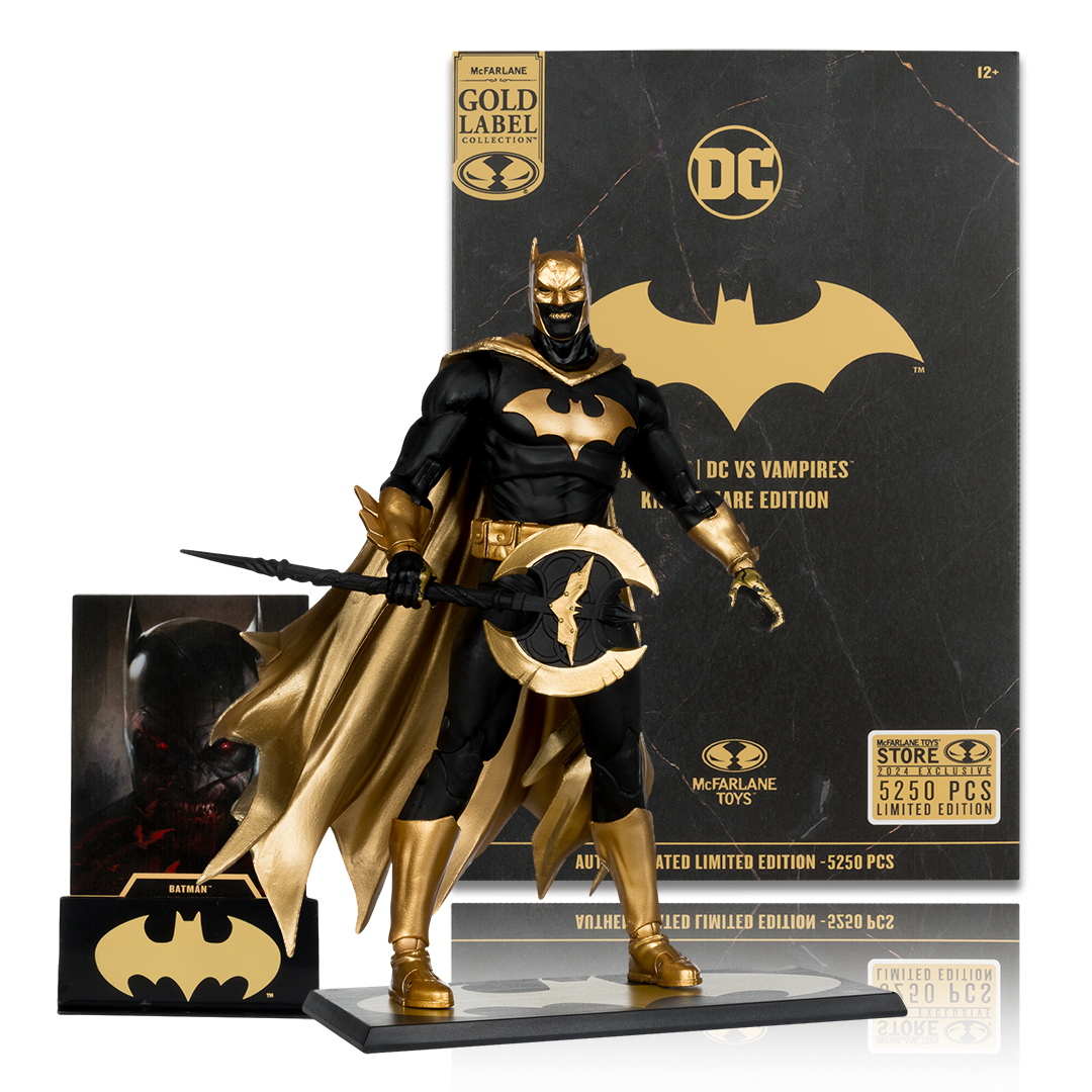 Batman McFARLANE TOYS GOLD LABEL COLLECTION THE DARK KNIGHT LUCIUS