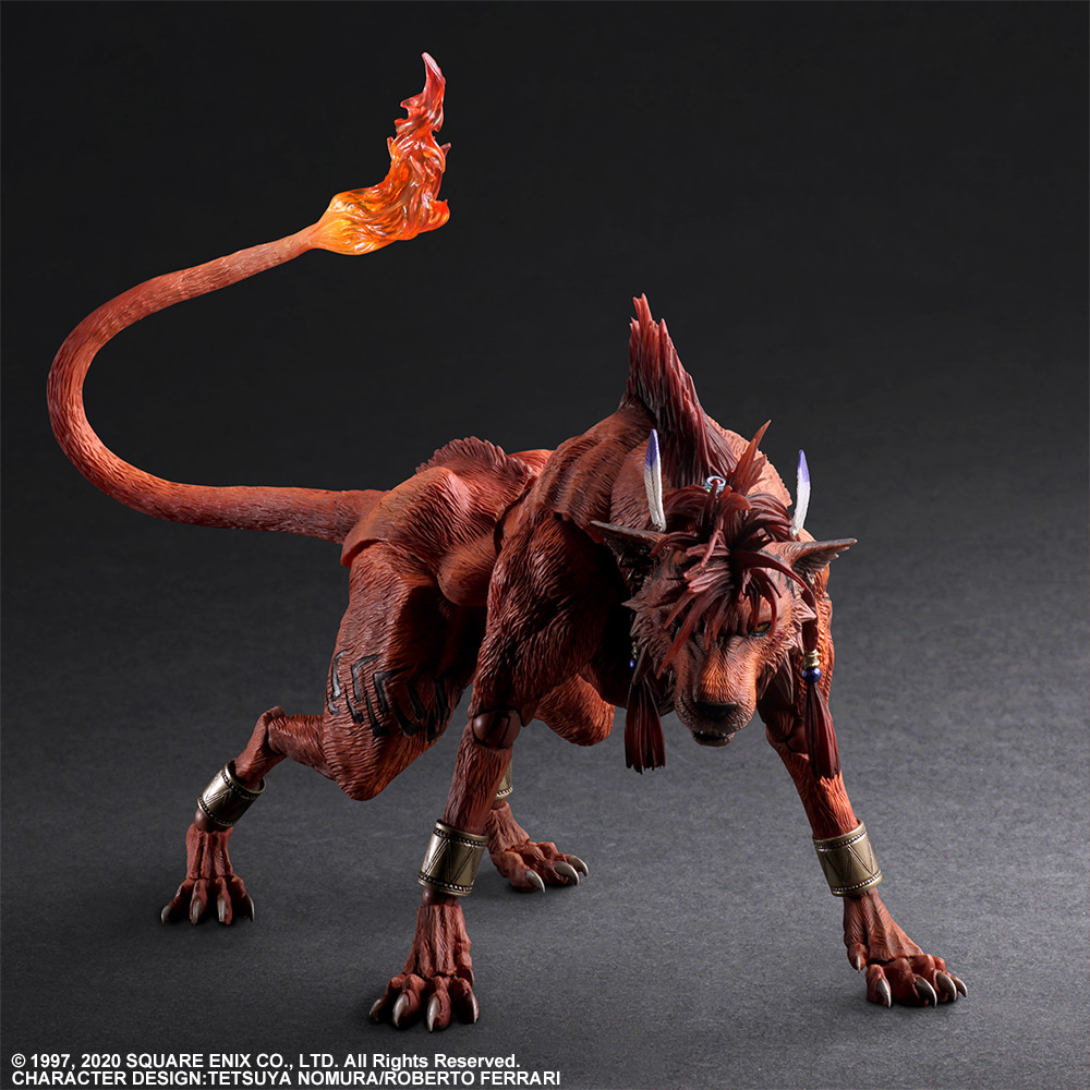 ACTION FIGURE PLAY ARTS KAI DI RED XIII DI FINAL FANTASY VII