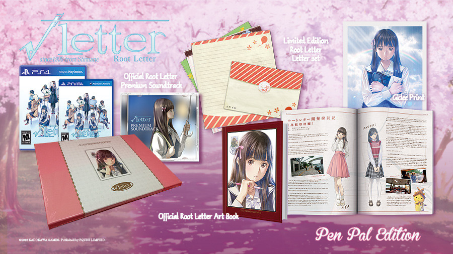 Root Letter Pen Pal Edition - US Version - PlayStation 4 (PS4