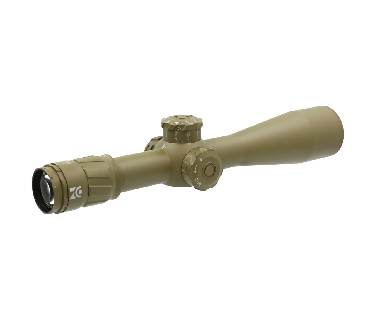 ZC527 - Zero Compromise Optic 5-27x56 FFP, NLE, 10Mil, MPCT2X FDE