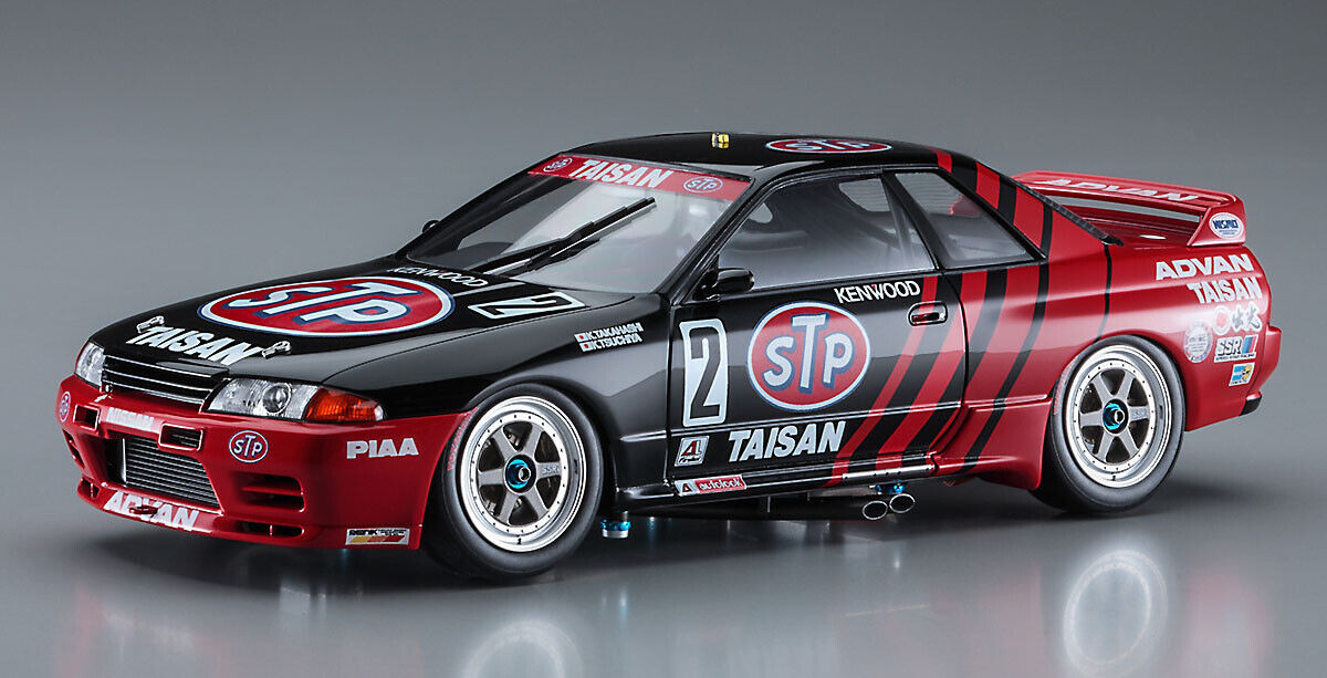 Hasegawa 1/24 STP Taisan GT-R Skyline GT-R BNR32 Gr.A 1993 JTC Plastic