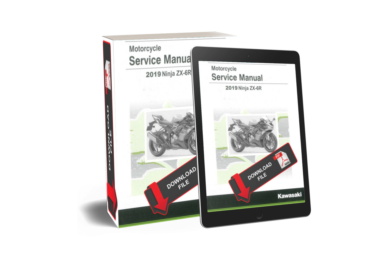 Service Manual Kawasaki 2019 Ninja ZX-6R ABS Repair
