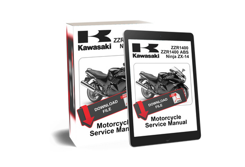 Service Manual Kawasaki 2016 Ninja ZZR1400 ABS Repair