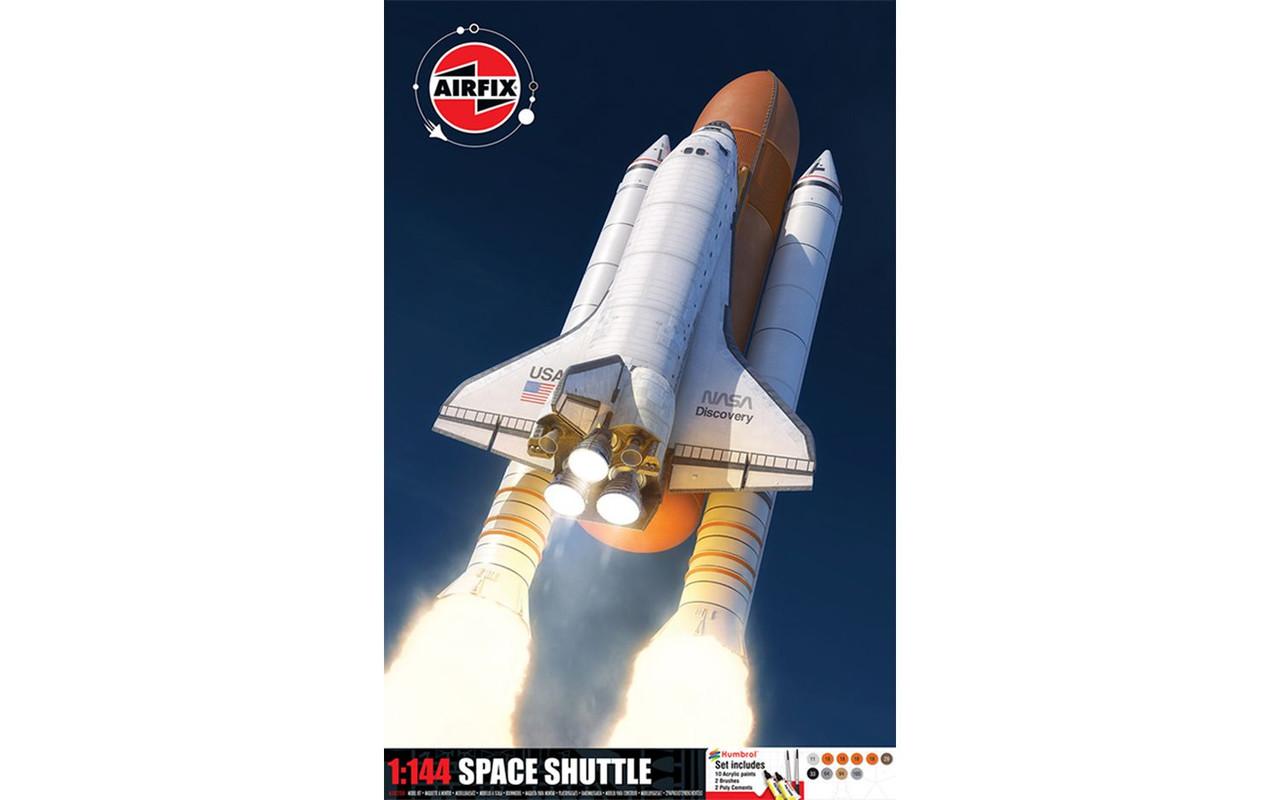 1/144 Airfix Space Shuttle Gift Set Plastic Model Kit - Squadron.com
