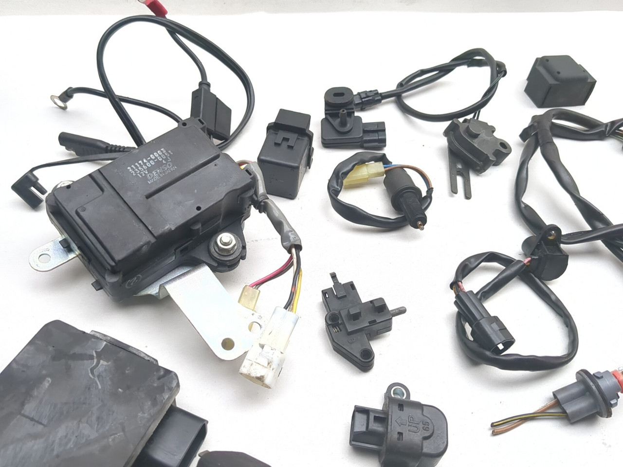 07-08 Kawasaki Ninja ZX600 ZX6R Regulator Servo Motor Sensors Set