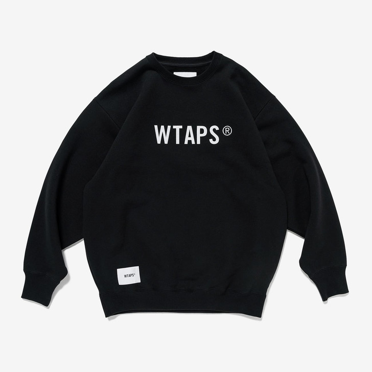 WTAPS Cut&Sewn SIGN / SWEATER / COTTON. TSSC