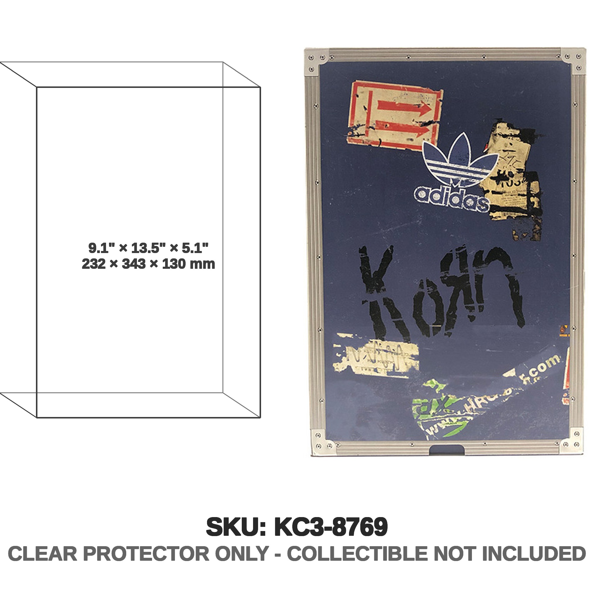 Protector For Korn ADIDAS Campus 2000s Shoe Box | Katana Collectibles