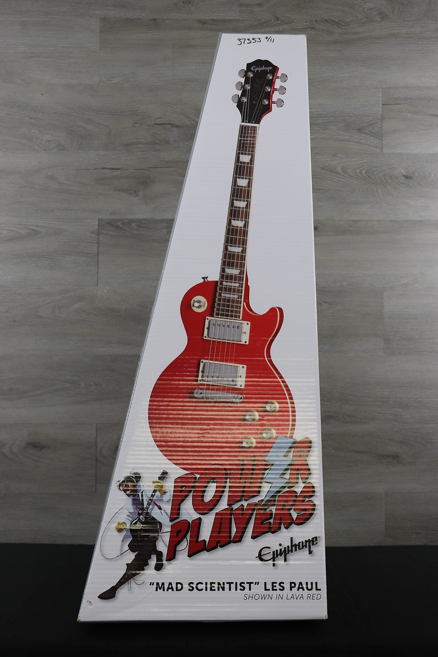 Epiphone Power Players Les Paul Lava Red - K&S Music Center LLC