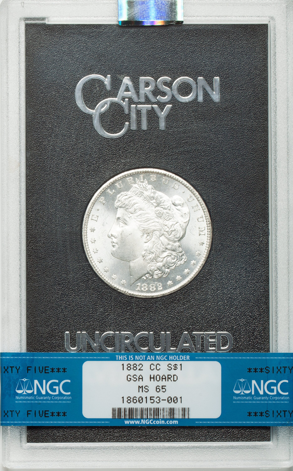 1882-CC $1 GSA Hoard Morgan Dollar NGC MS65 - LCR Coin