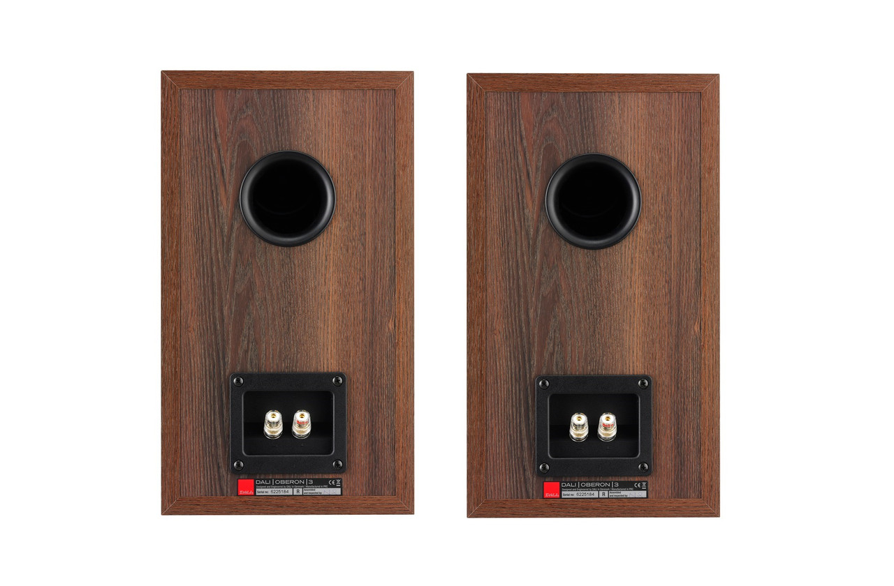 Dali Oberon 3 Dark Walnut | Bookshelf Speaker Per Pair | Richer Sounds
