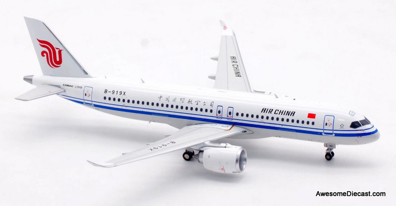 Comac C919: Air China (Reg #B-919X) 1:200 Diecast Model Plane by