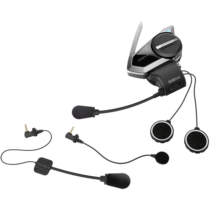 Sena 50S HD Motorcycle Bluetooth Communication System - Dual Pack