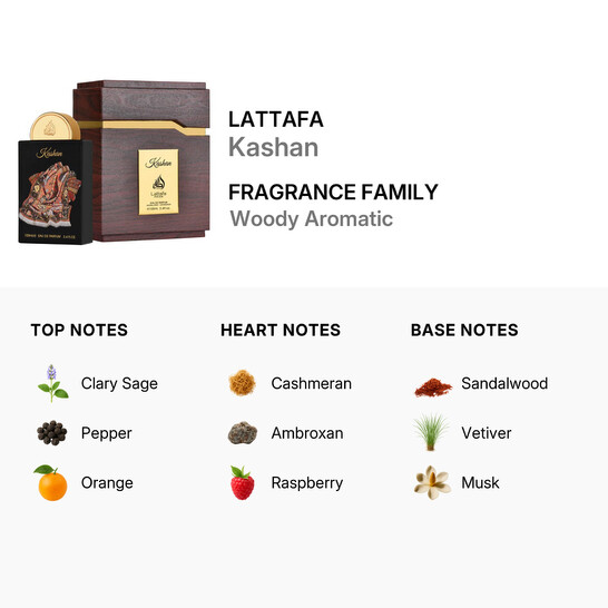 Lattafa Unisex Pride Kashan EDP Spray 3.4 oz Fragrances
