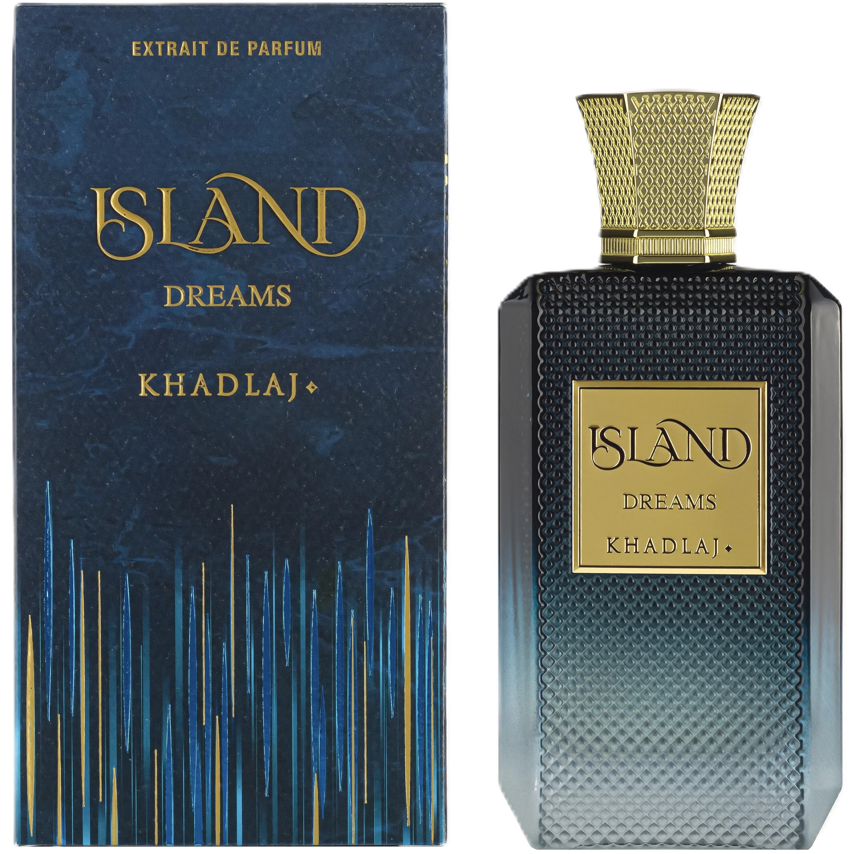 Khadlaj Unisex Island Extrait de Parfum Spray 3.4 oz Fragrances