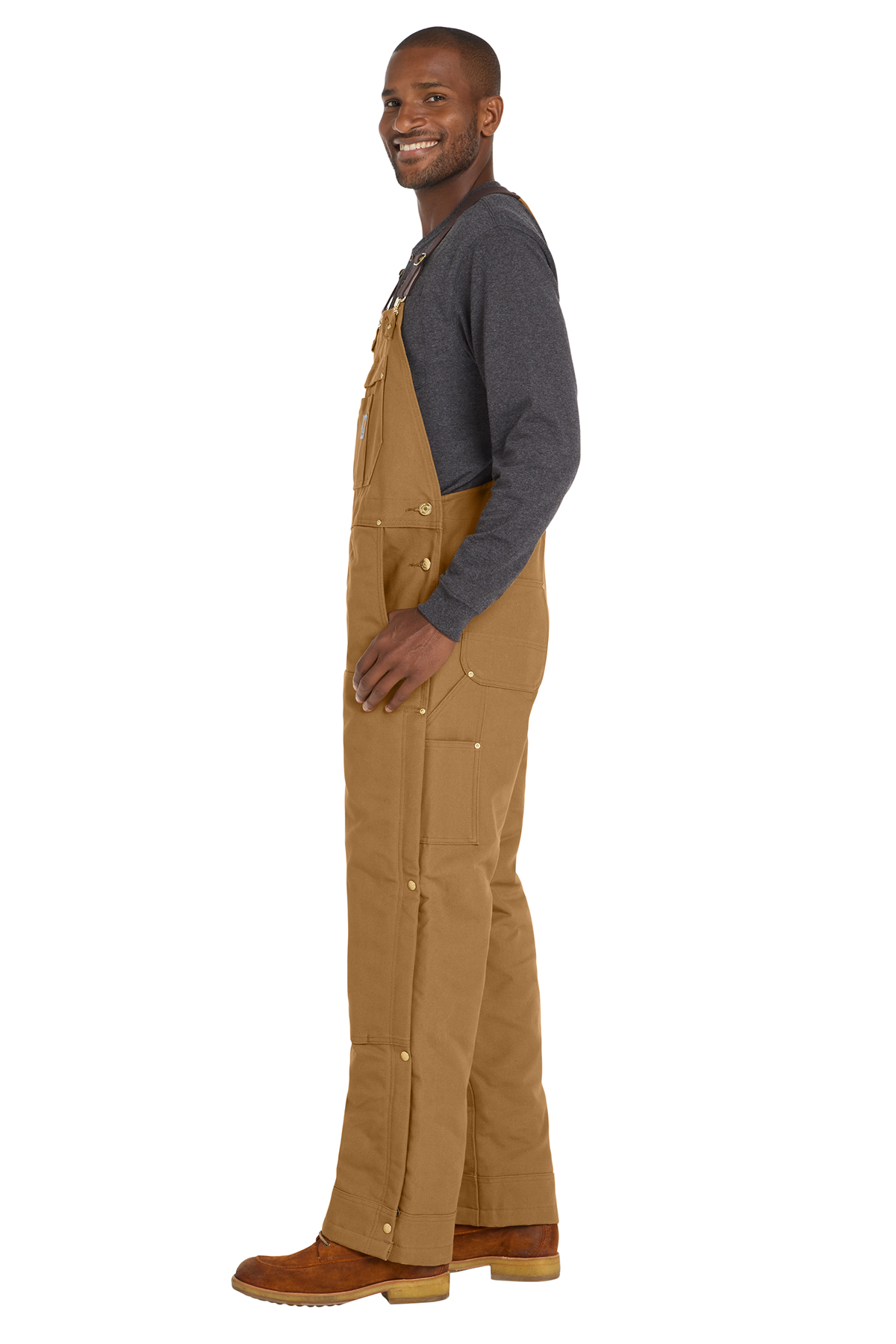Carhartt Tall Firm Duck Insulated Bib Overalls | Product | Company