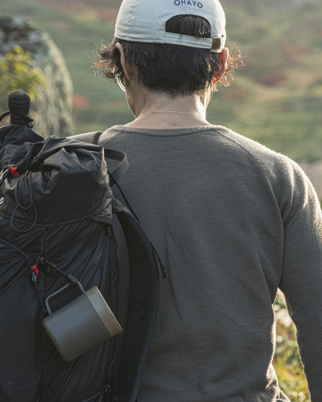 DF Mesh Merino Long Sleeve | 山と道 U.L. HIKE & BACKPACKING