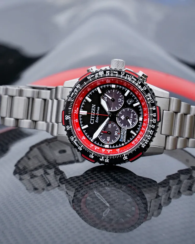 Promaster Navihawk Black Dial Stainless Steel Bracelet CA4666-56E