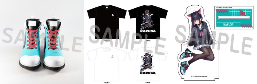 ブルーアーカイブ』カズサのスニーカー、予約受付開始！