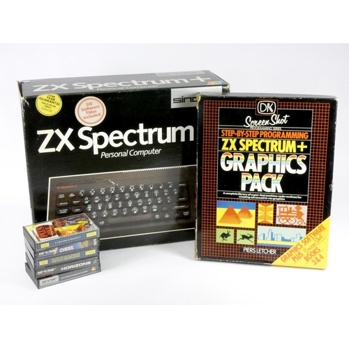 A ZX Spectrum + personal computer (serial No S01-045237), original