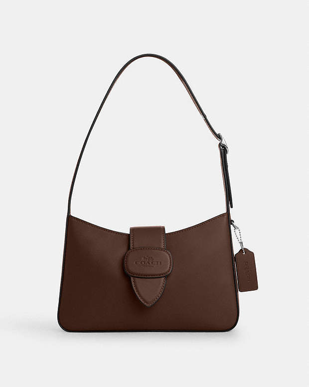 COACH® GB | Eliza Shoulder Bag With Zipper Closure