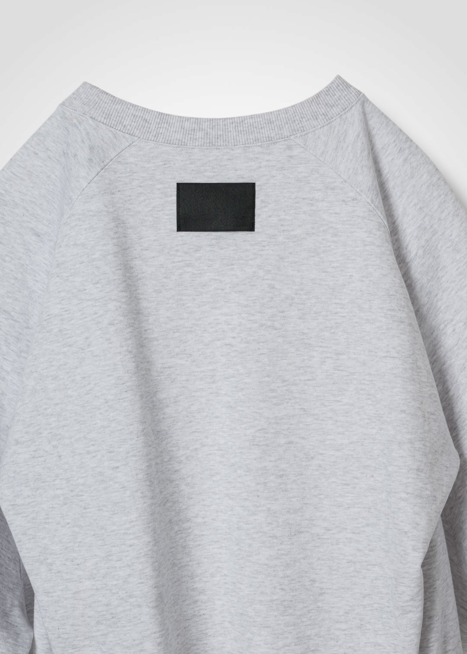 LEILA WIDE CUFF SWEAT SHIRT, Oversized sweatshirt, Made in Japan