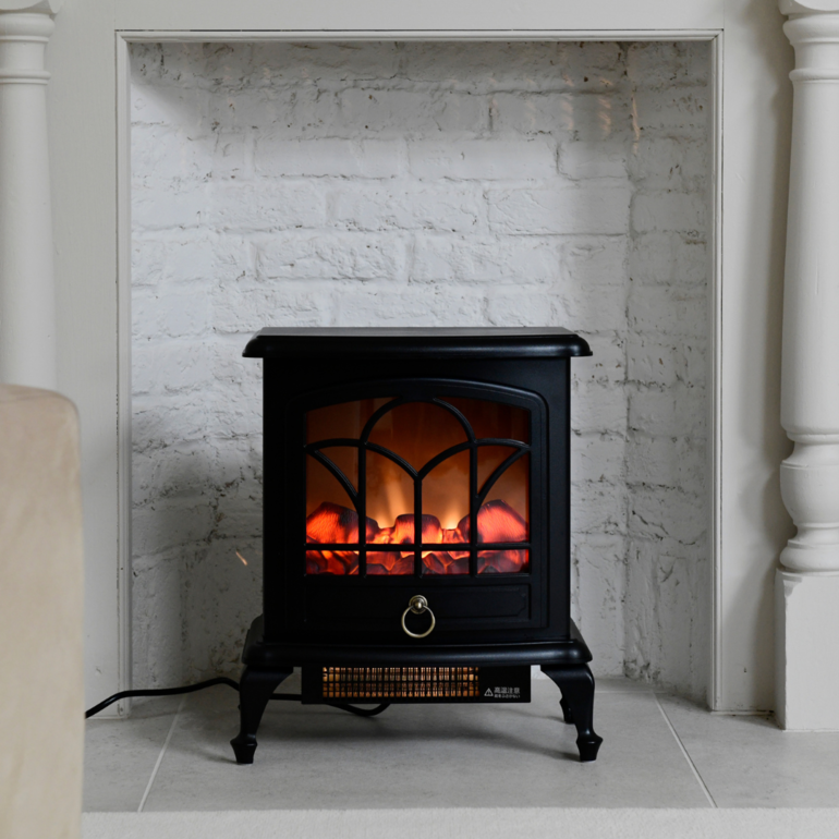 暖炉型ファンヒーター W42.5×D24.0×H49.0cm YAMAZEN / 山善のレンタル