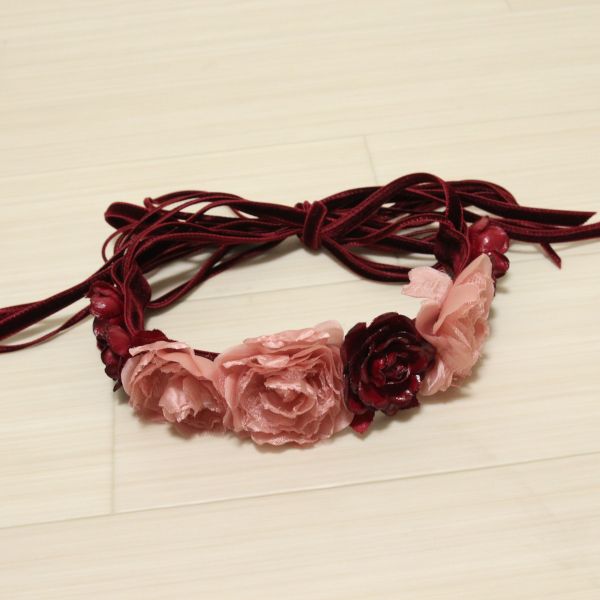 ピンク薔薇コサージュベルト - ピンクハウス通販｜リサイクル
