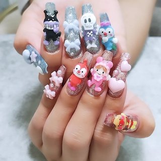 2026年】新着順｜スカルプチュア/#バイキンマンのネイルデザイン