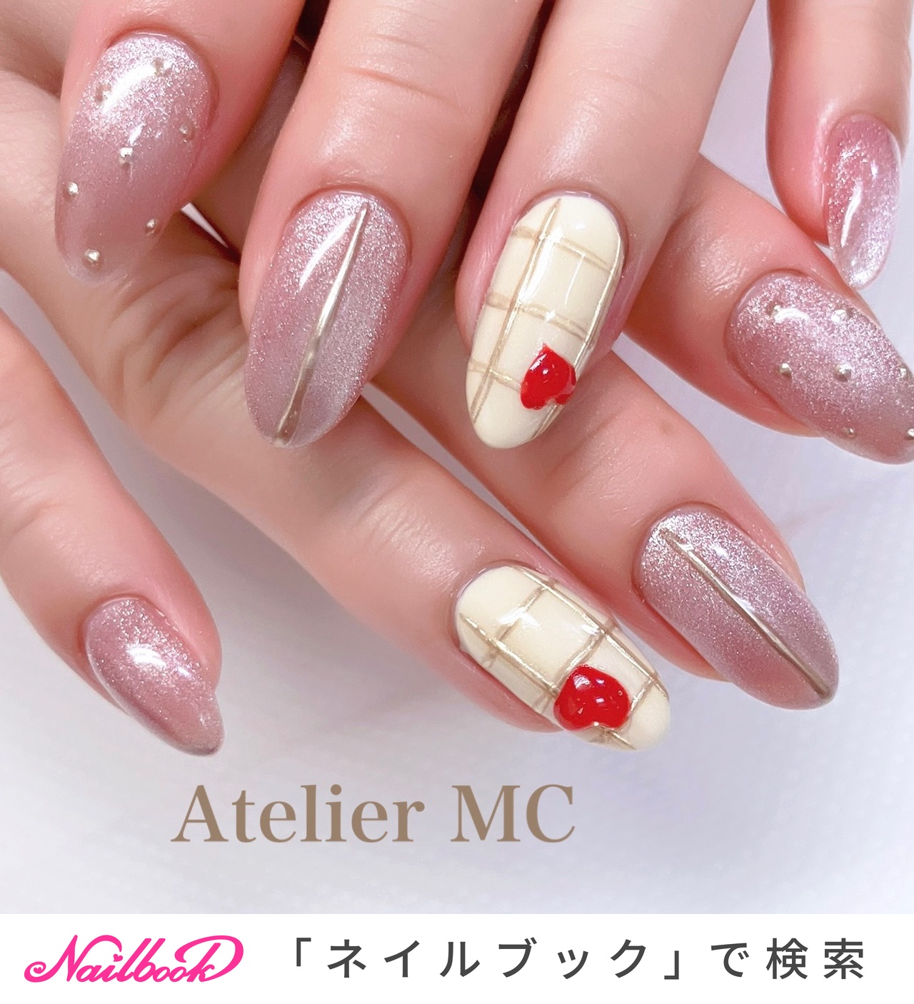 Atelier MC【新富町・築地・東銀座・八丁堀】のネイルデザイン[No